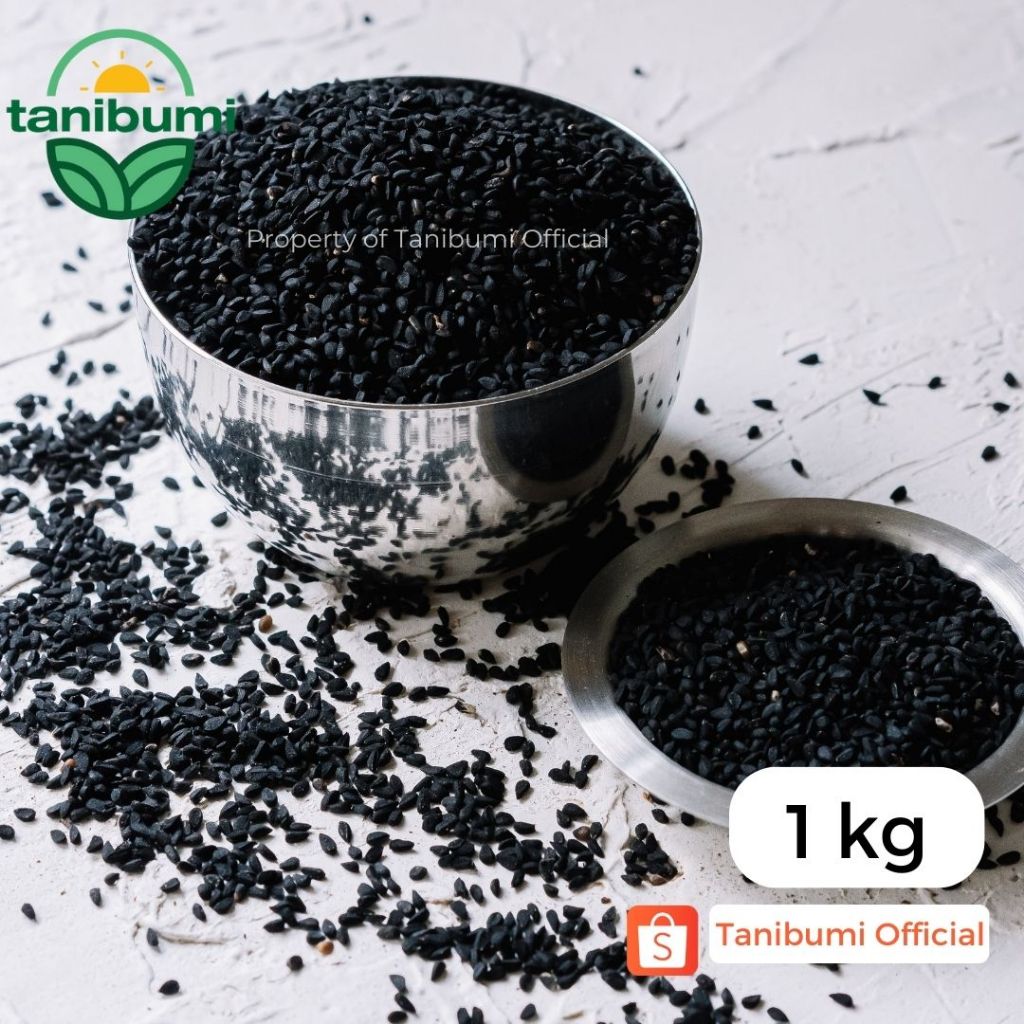 

1Kg | Termurah Biji Jintan Hitam | Habbatussauda Jinten Premium | Kualitas Impor