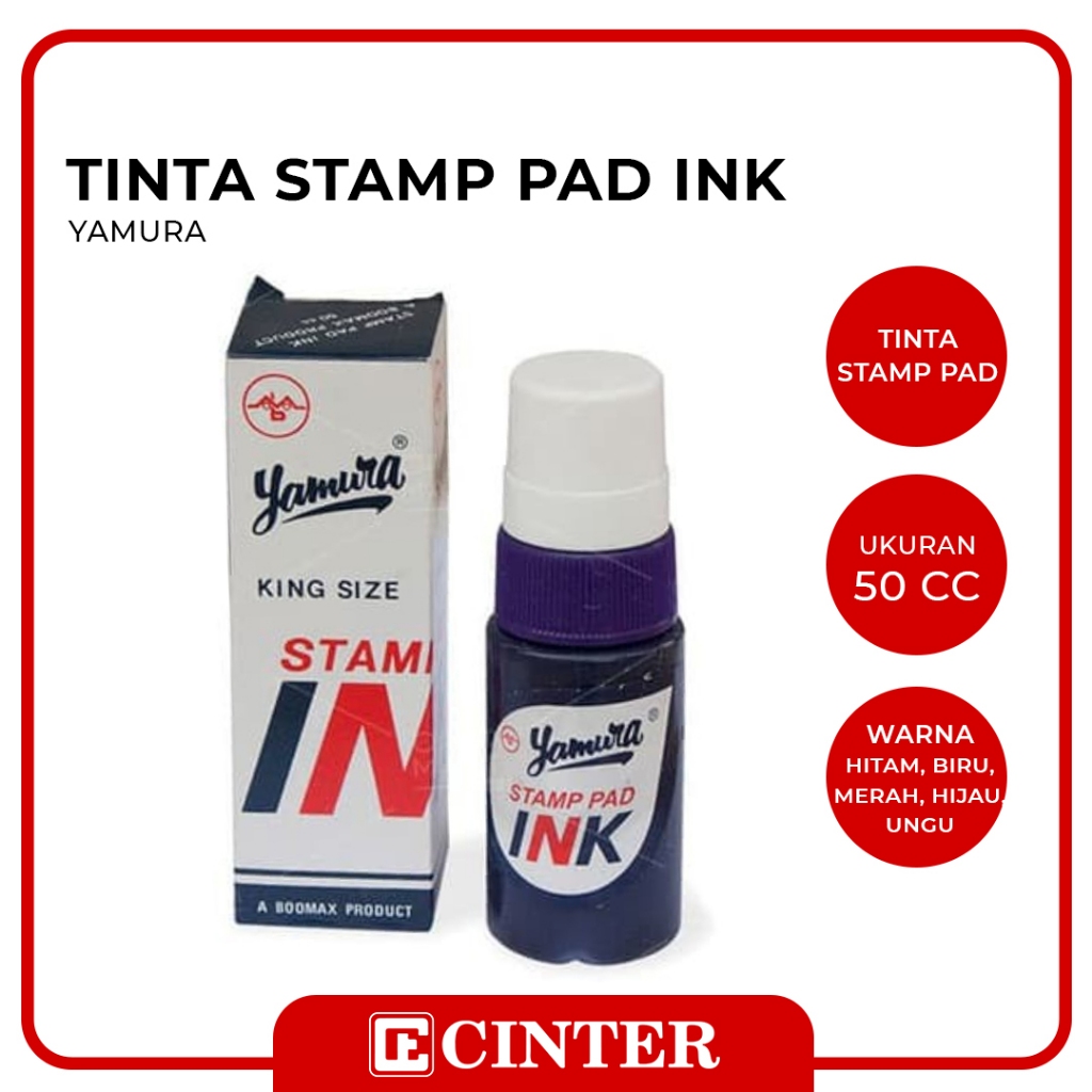 

TINTA YAMURA - TINTA CAP / TINTA STEMPEL