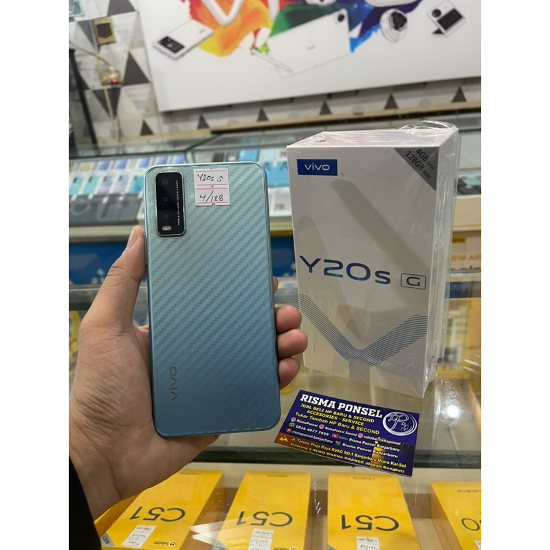 SECOND VIVO Y20sG RAM 4/128 BARU 100% GARANSI RESMI VIVO