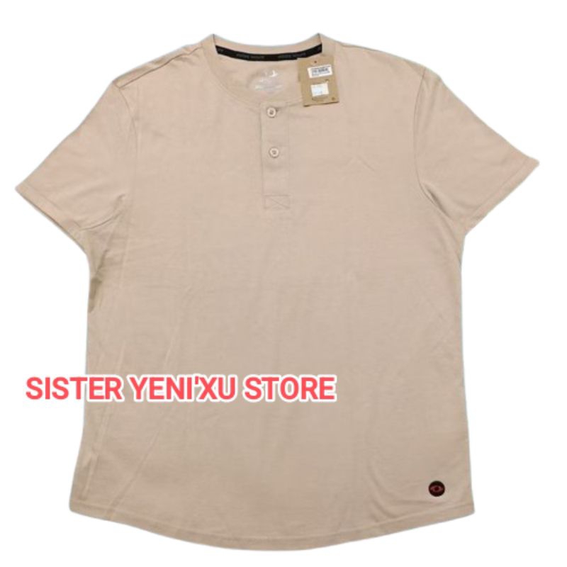 Kaos Astec Izzy Men Lifestyle Tshirt Pria TAUPE (Size M ONLY) ORIGINAL STORE 100%