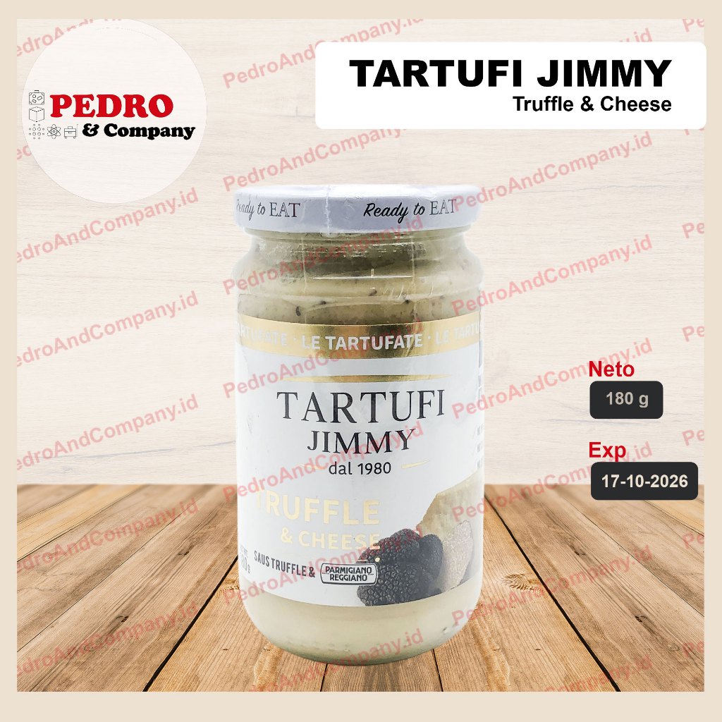 

Tartufl jimmy truffle & cheese sauce 180 gram italy pizza jamur keju
