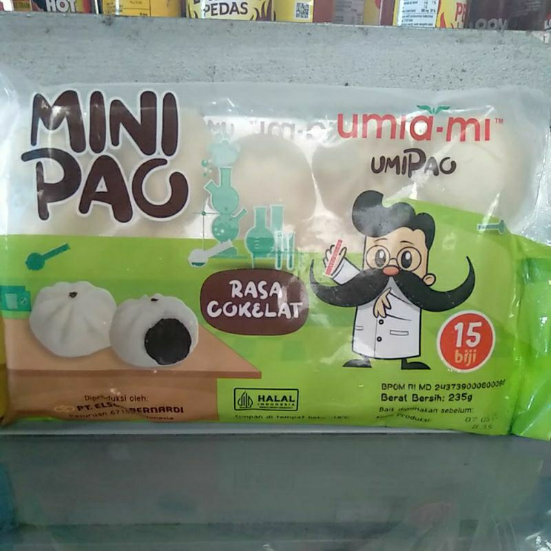 

umi pao isi 15 rasa coklat