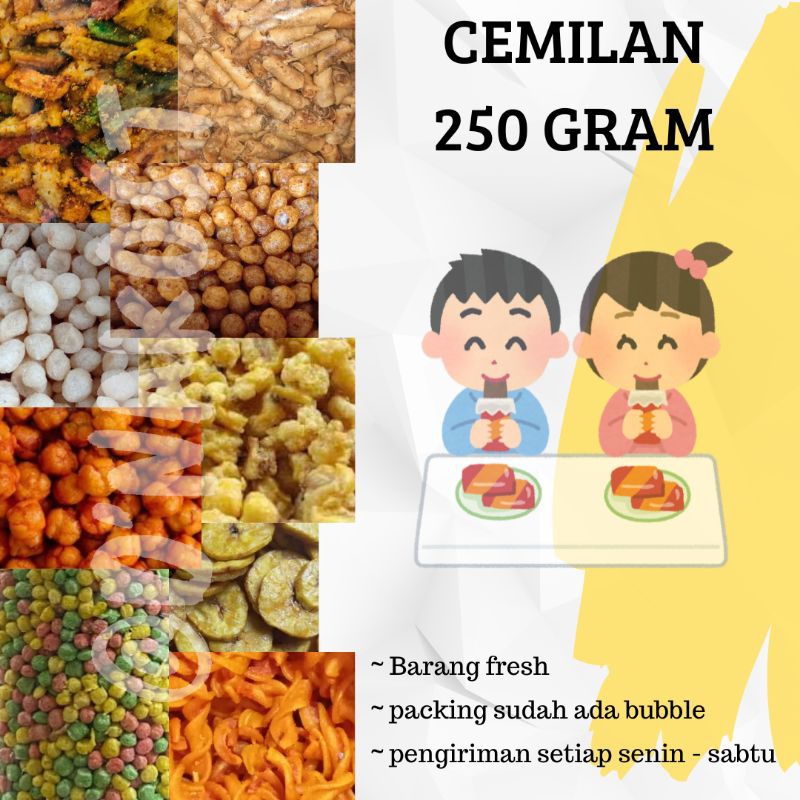 

Aneka Cemilan 250gram