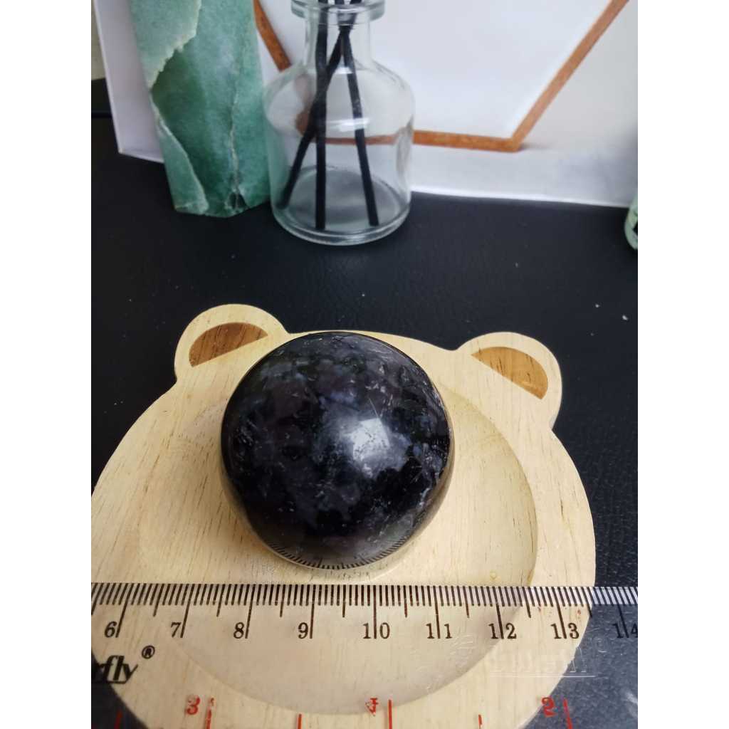 Natural Indigo Gabbro Sphere  (9)
