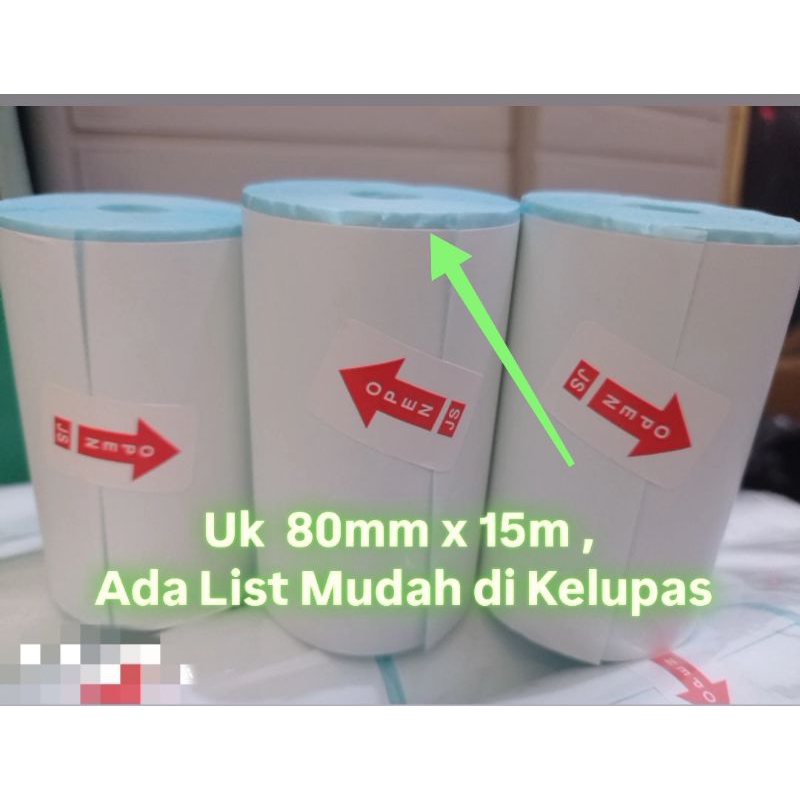 

Paket 5pcs Stiker Termal || Stiker Resi || Stiker olshop