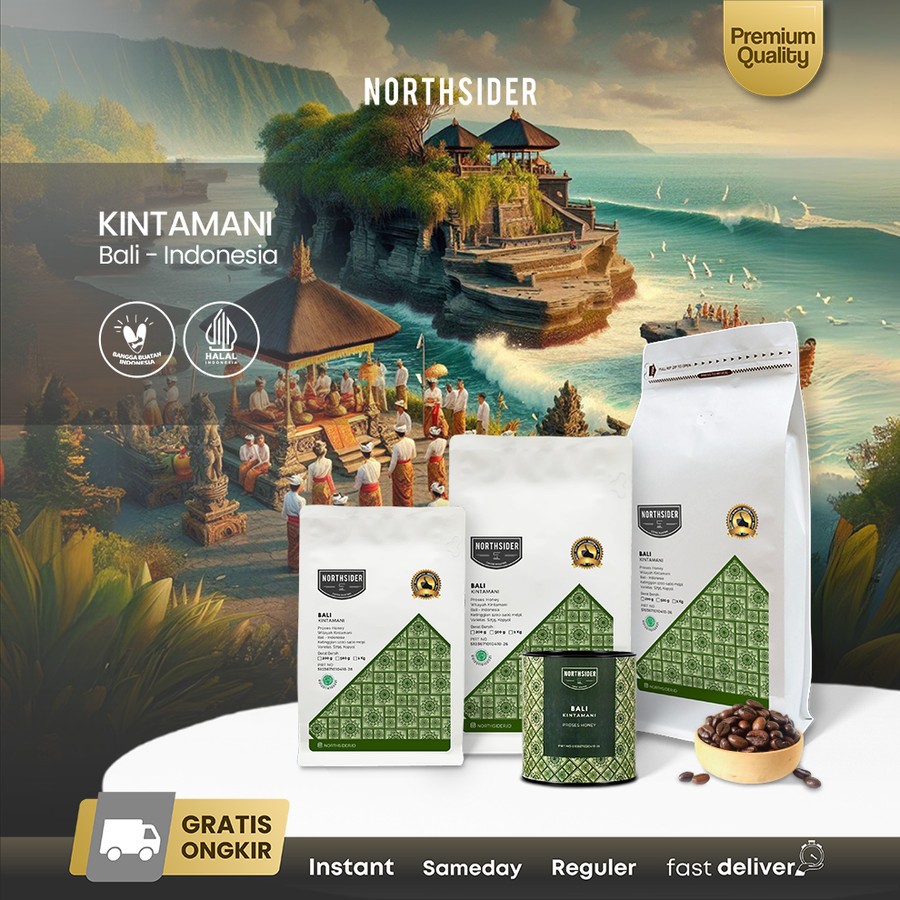 

Northsider Kopi arabika Bali Kintamani Honey Coffee