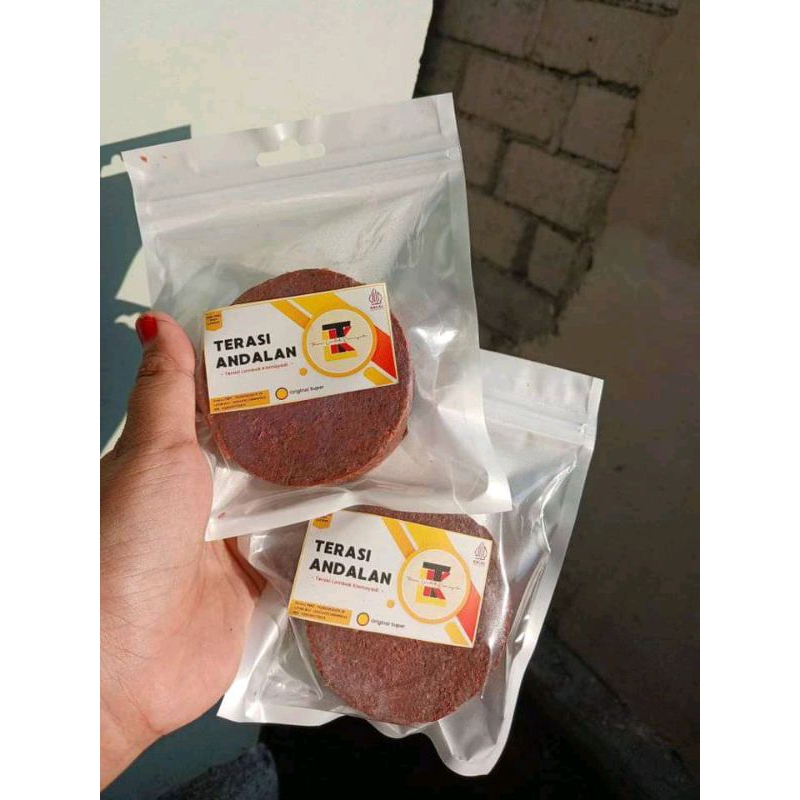 

Terasi udang original super 100 gr [ terasi lombok kismayadi]