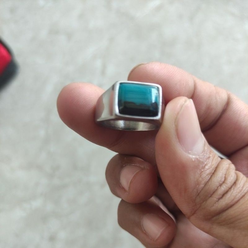 cincin natural bacan kotak