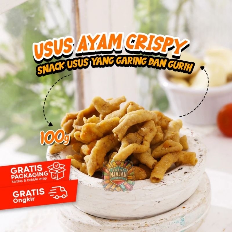 

Keripik Usus Crispy Kripik Usus Ayam Goreng Gurih