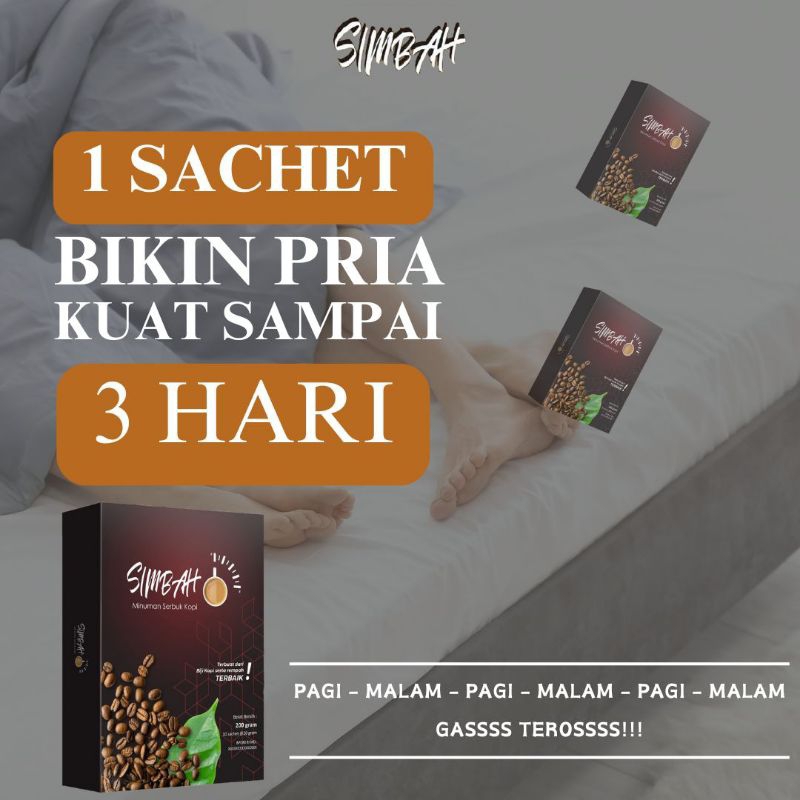 

Kopi Simbah Cappucino Sachet Untuk Stamina Kuat Tahan Lama
