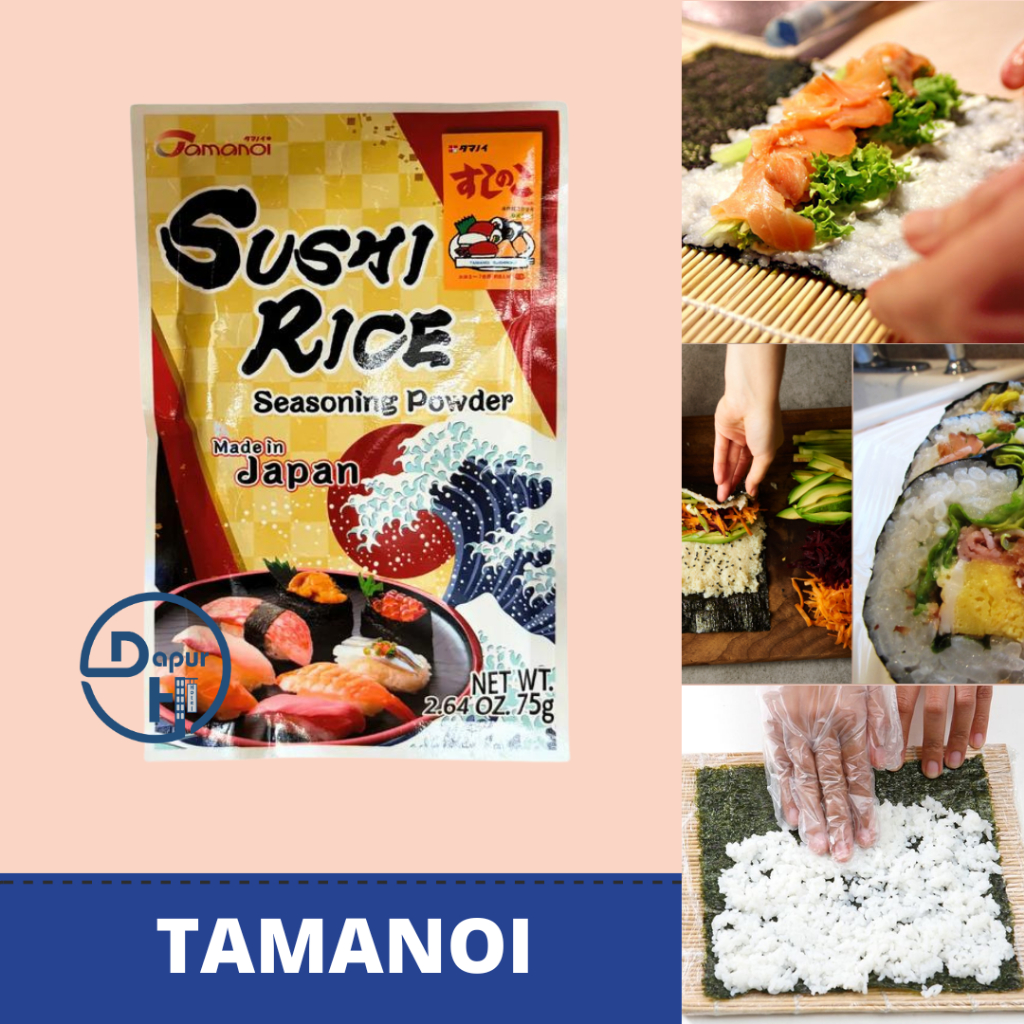 

TAMANOI Sushinoko Bumbu Nasi Sushi 75 g /Seasoning Instan Import Sushi Rice Mix Powder//