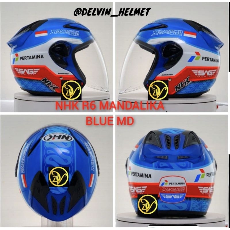 HELM HALFFACE NHK R6 MANDALIKA