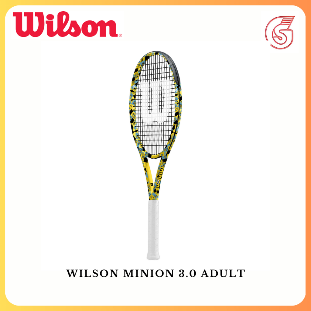 RAKET TENIS WILSON MINION 3.0 ADULT
