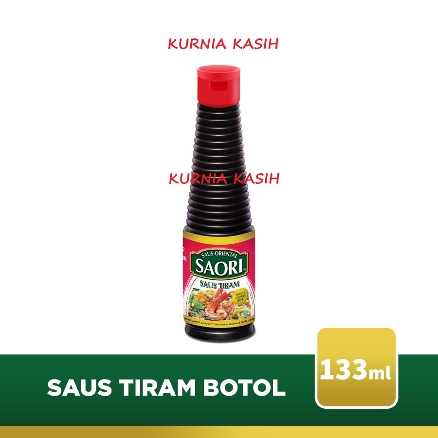 

SAORI® Saus Tiram Oriental Oyster Botol 133 ml