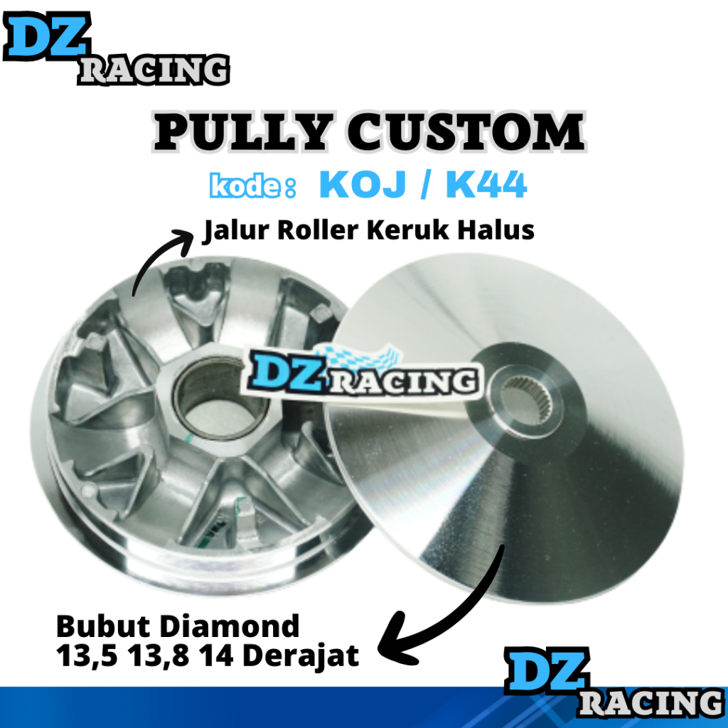 Pulley Custom Beat Esp Genio Beat Pop Beat Deluxe Scoopy Esp Vario 110 Esp Custom 13,5 13,8 Derajat
