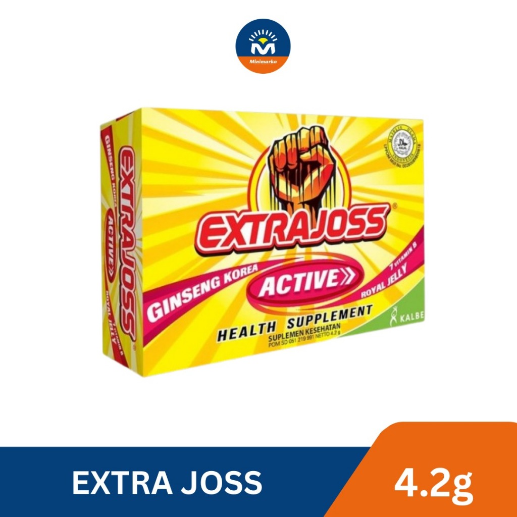 

Extra Joss Active Health Supplement (box)