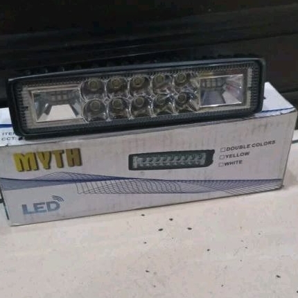 LAMPU TEMBAK LAMPU SOROT 10 LED MYTH