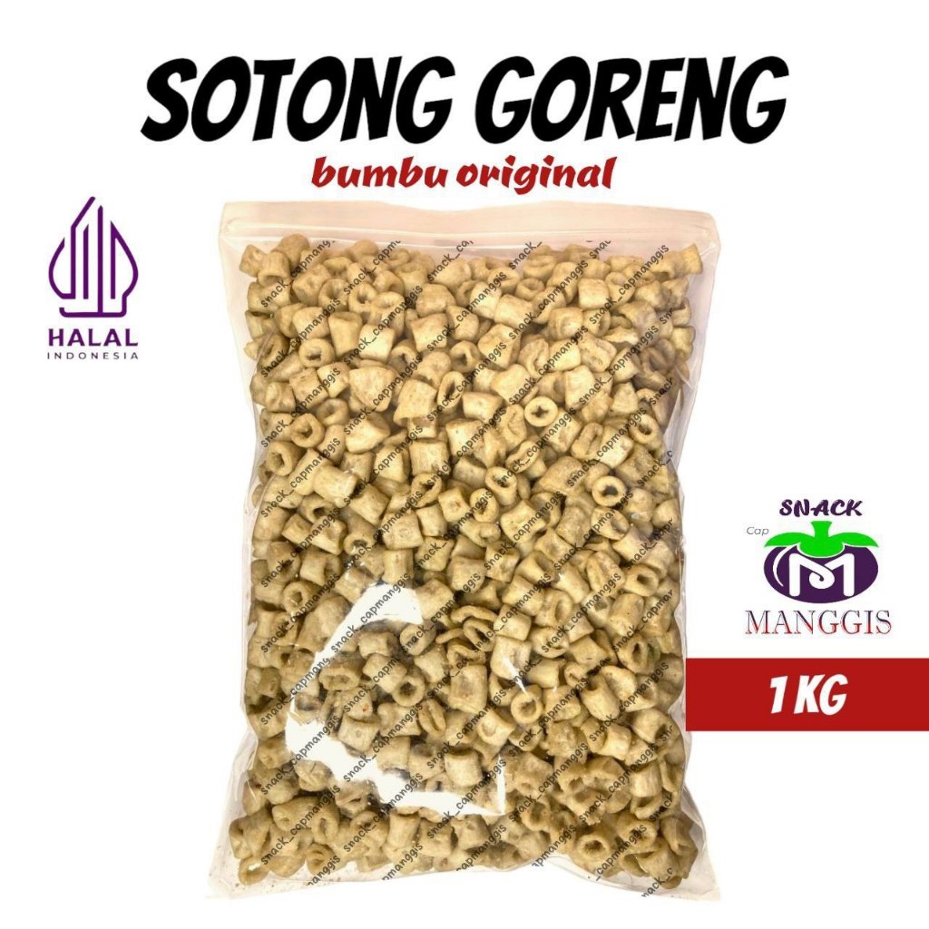 

Sotong Goreng Original Pouch 1 KG / Manggisraya