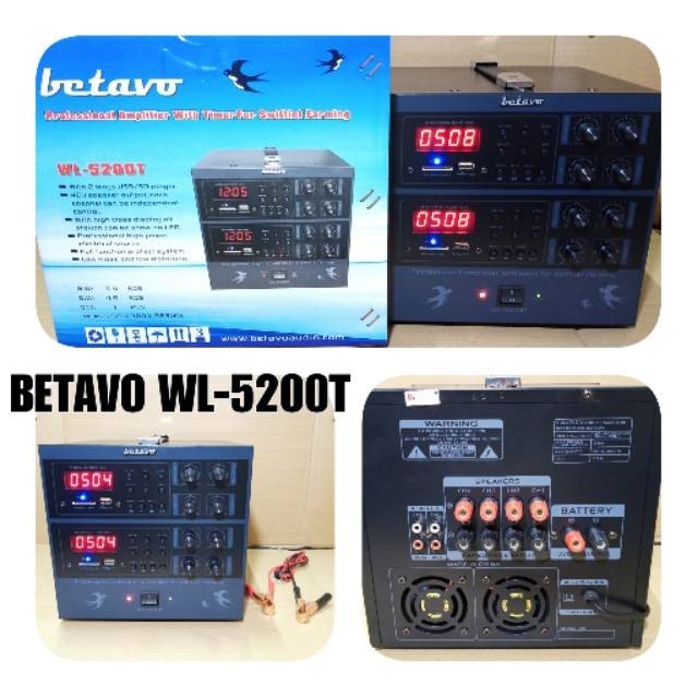 Amplifier Karoke WALET BETAVO WL 5200T