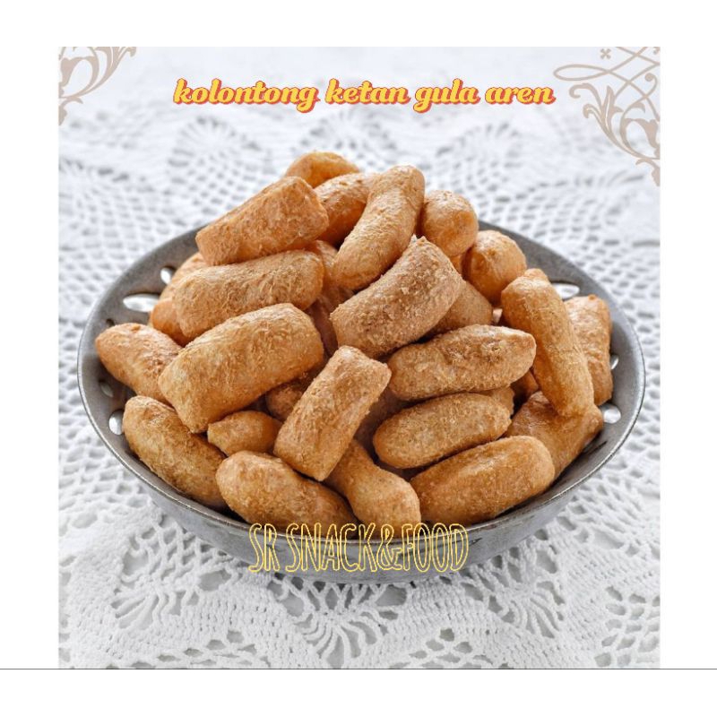 

Kolontong gula aren asli 200gr / cemilan murah / SR snack&food
