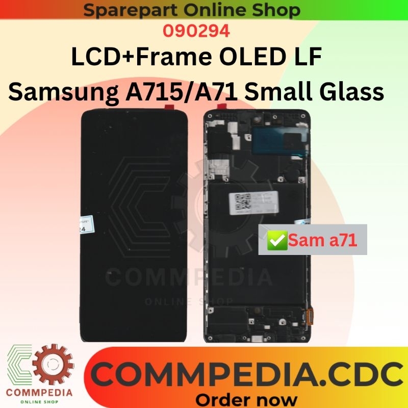 LCD+Ts Samsung A71/A715 OLED +Frame