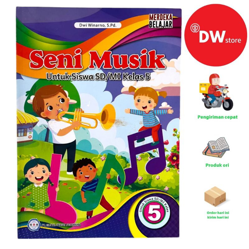 Buku Seni Musik Kelas 5 SD Kurikulum Merdeka