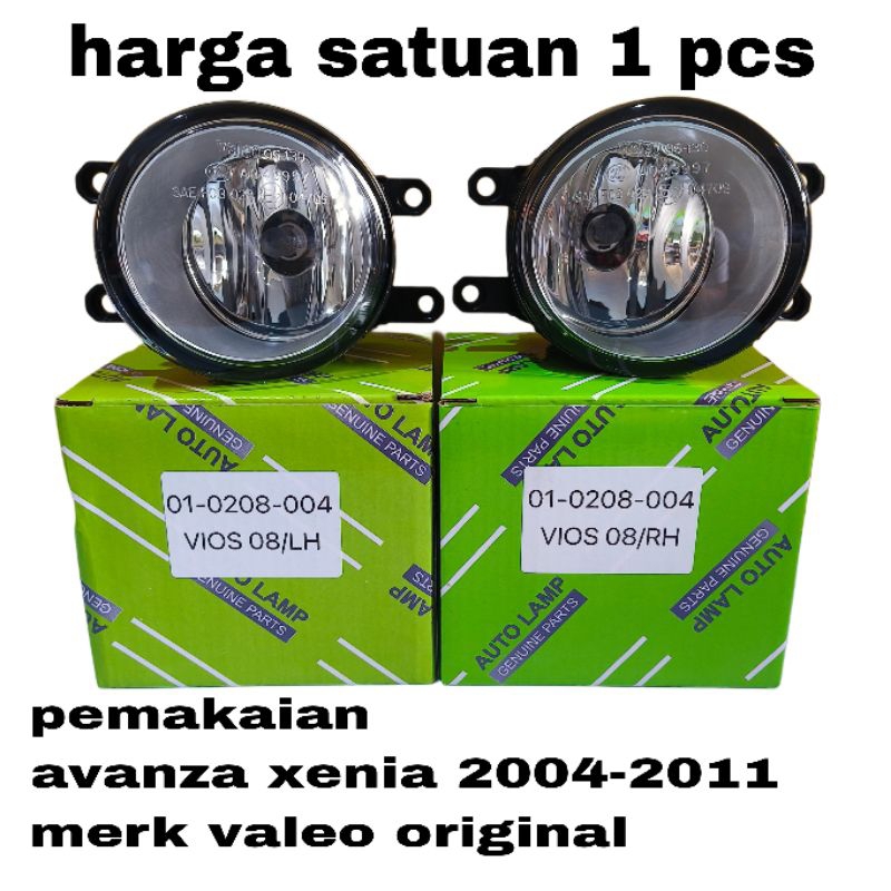 foglamp poglam lampu kabut avanza xenia vvti 2006-2011 original