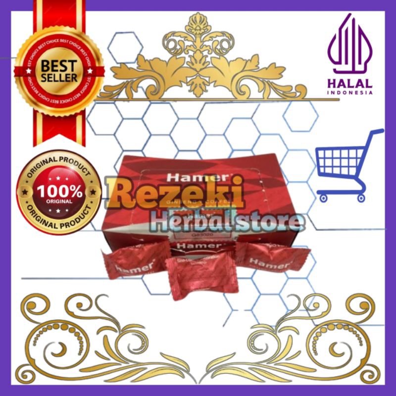 

HAMaER candy - 1 Box Permen Coffee & Ginseng Asli Original