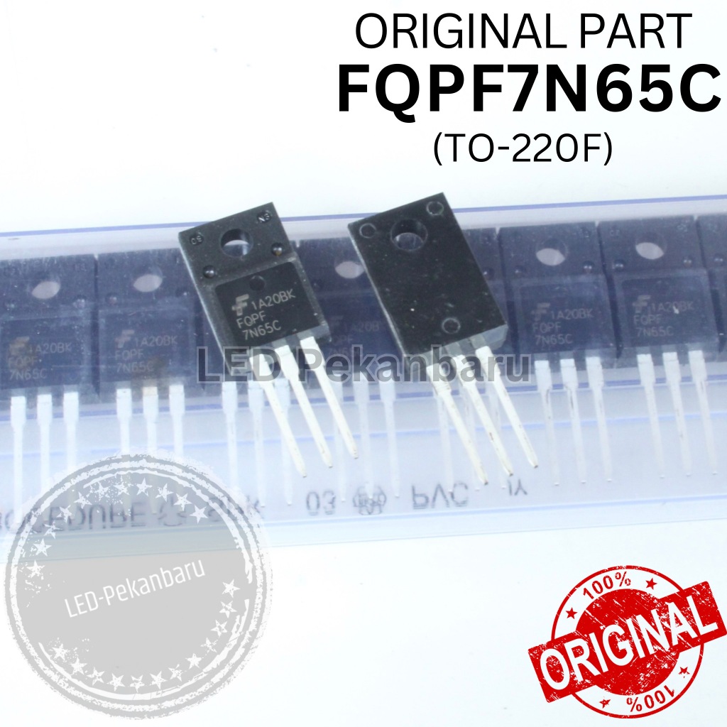 ORIGINAL MOSFET FQPF7N65C FQPF7N65 FQPF 7N65 7N65C FET ASLI
