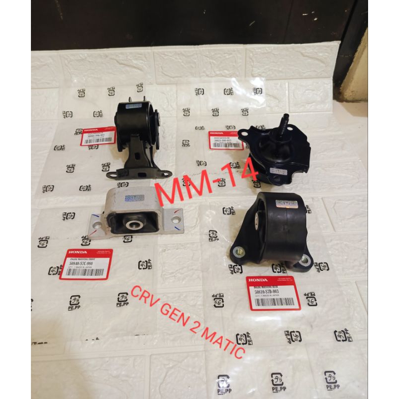 ENGINE MOUNTING SET CRV GEN 2 MATIC TAHUN 2002-2006 1SET