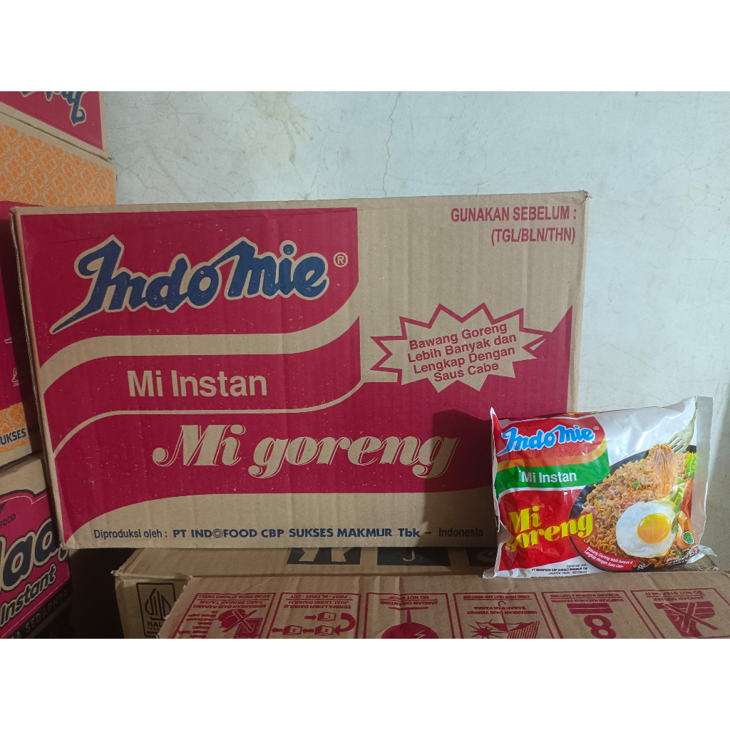 

Indomie Goreng 1 Dus (40 pcs)