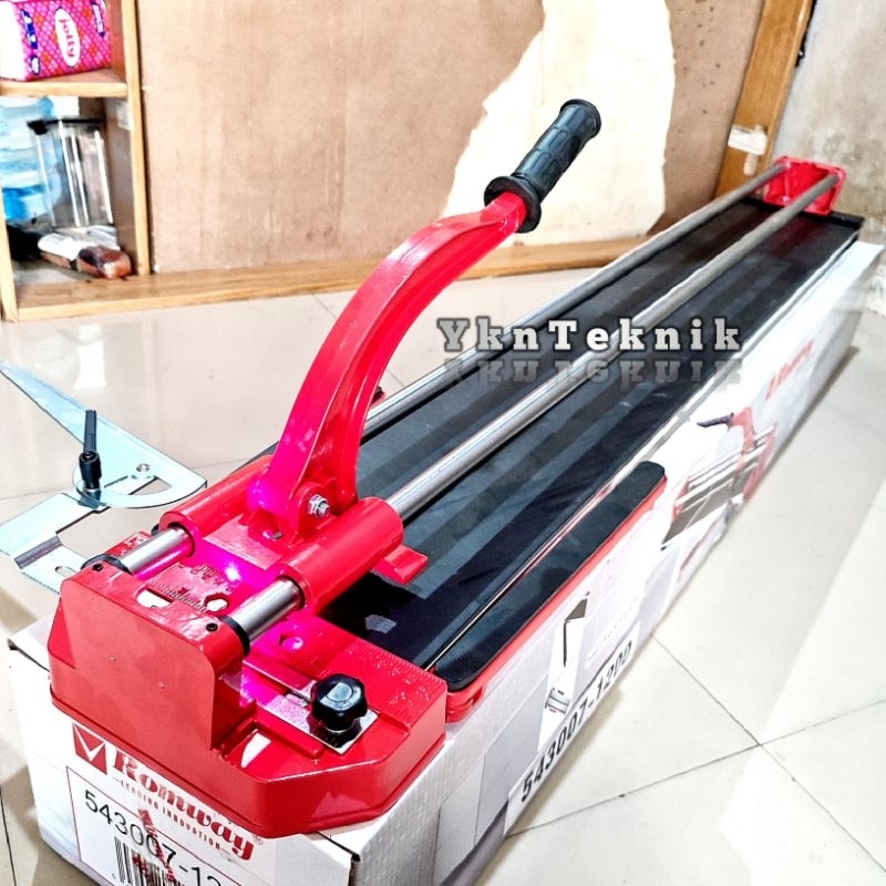 Alat Potong Keramik Granit Manual 120 cm Romway Tile Cutter 1,2 Meter Mesin Pemotong Granit