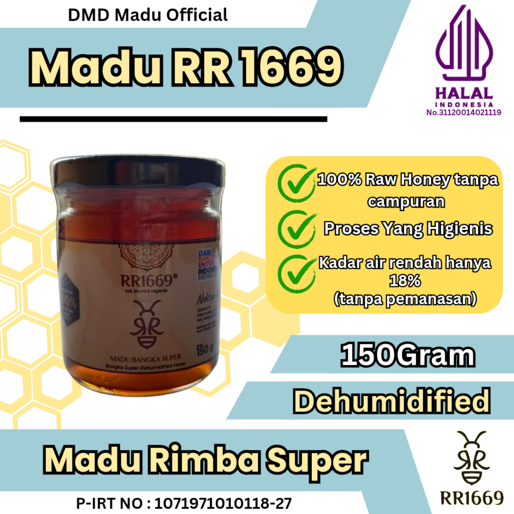 

Madu Asli Murni Hutan/Rimba RR1669