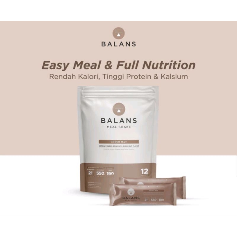 

JUAL ECERAN / SATUAN BALANS Choco oat