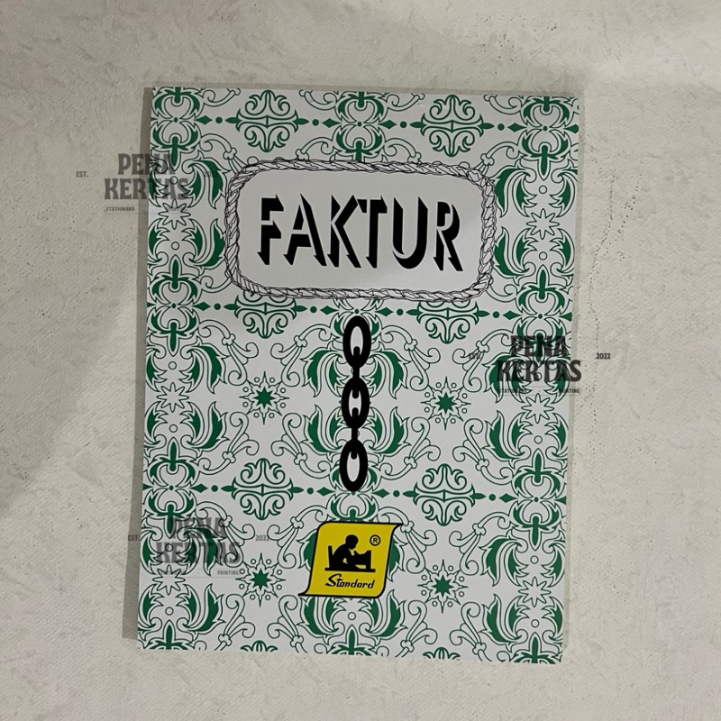 

Bon Faktur Merek Standard - Rangkap 2 dan 3