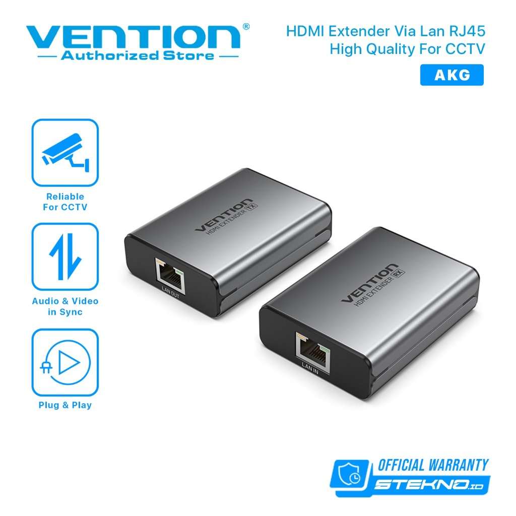 Vention HDMI Extender over LAN Cable RJ45 HDMI KVM Network Full HD AKG