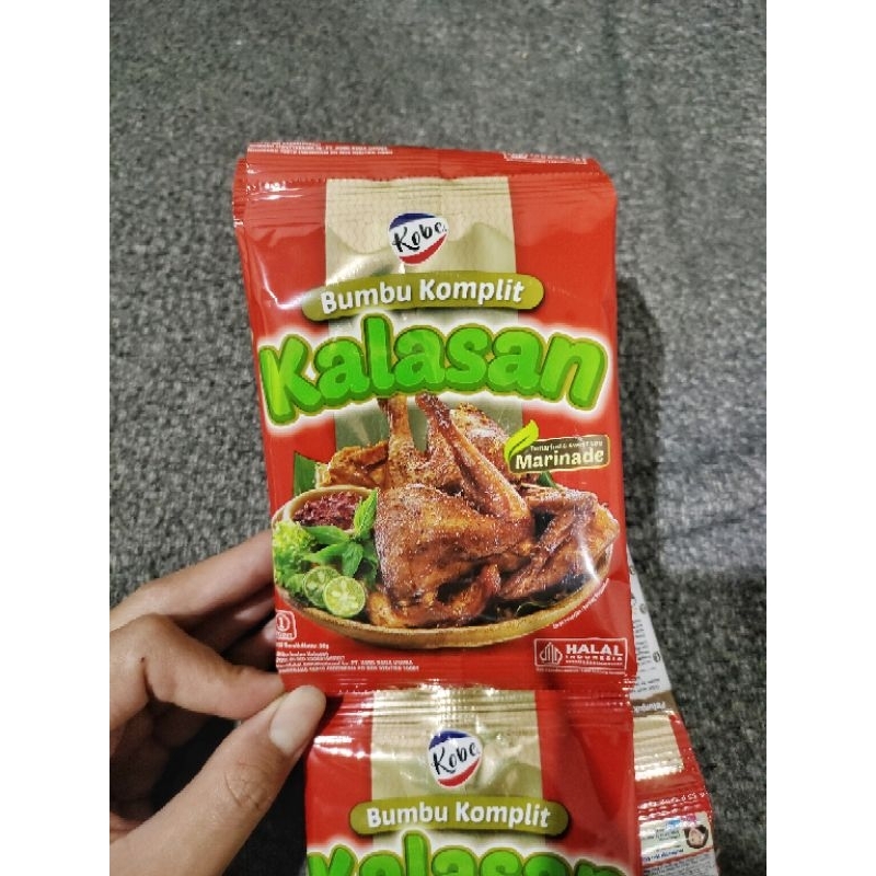 

Bumbu Ayam Kalasan Kobe / Bumbu Instan Ayam Kalasan 35gr