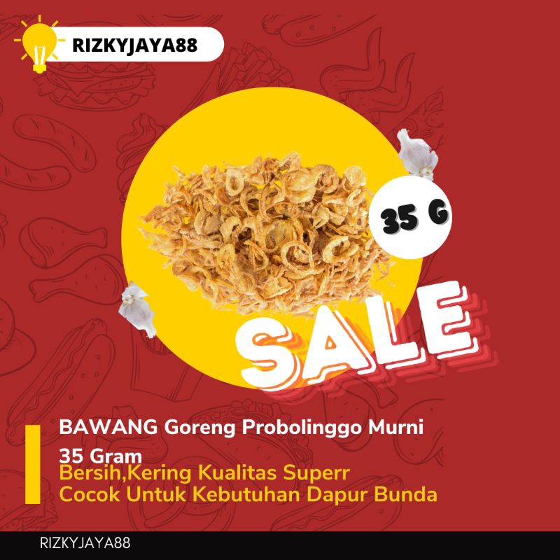 

bawang Goreng Probolinggo 35 gram