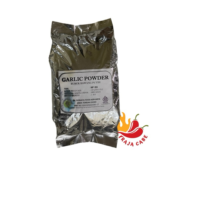 

GARLIC POWDER BAWANG PUTIH BUBUK BUBUK BAWANG PUTIH KEMASAN 1kg