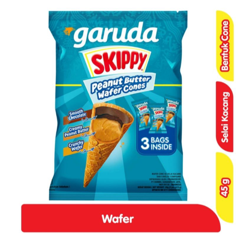 

Garuda skippy wafer selai kacang