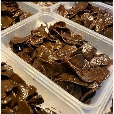 

Kripik pisang coklat lumer/bikin nagih/renyah dimulut