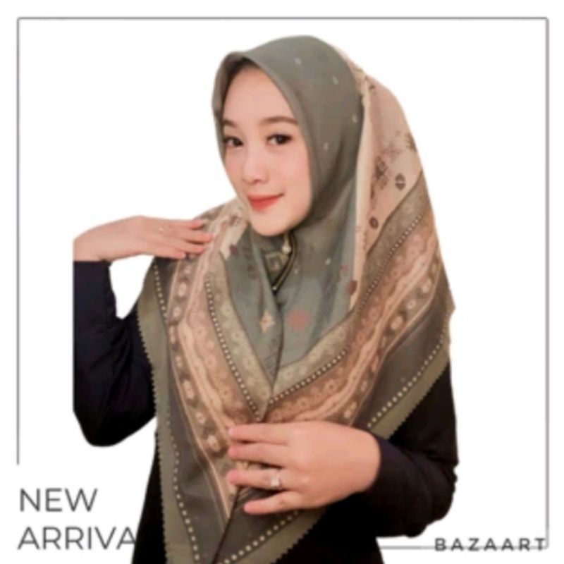 hijab instan / hijab resleting Zipper / hijab motif