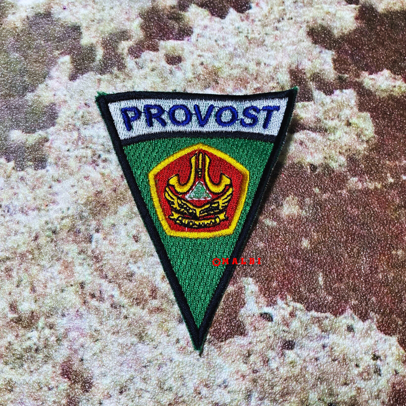 Atribut BANSER Provos Bet Badge PROVOST Banser Bordir Flat Halus Bet Biasa