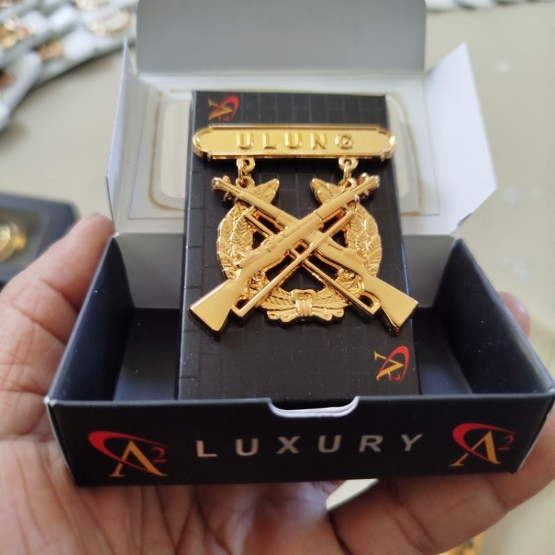 super exclusive brevet ulung senapan wing ulung pin ulung senapan panjang