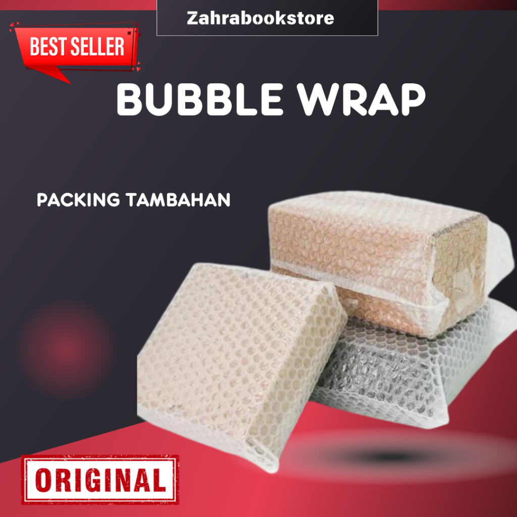 

PACKING TAMBAHAN BUBBLE WRAP - HURIL'EIN