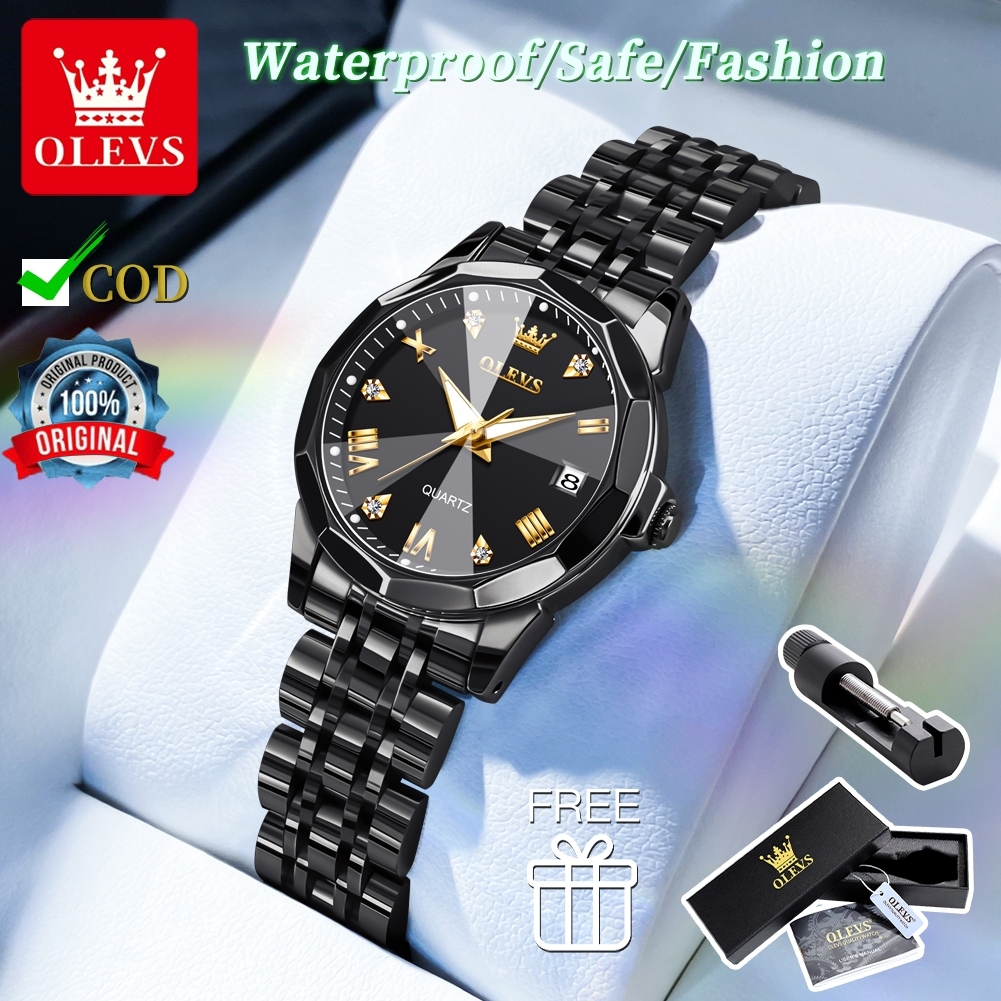 Olevs Jam Tangan Wanita Original Woman Watch Casual