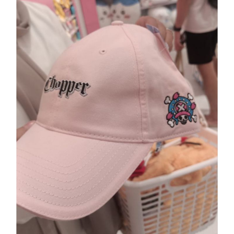 Topi Chopper Pink Miniso x One Piece