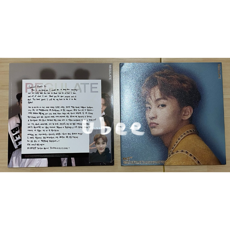 NCT 127 REGULATE ALBUM MARK SET (mark cover)