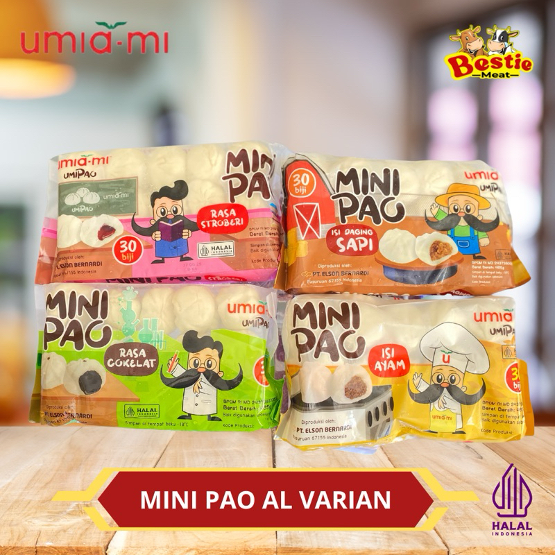 

Bakpao Frozen Minipao UMIAMI isi 30/pack