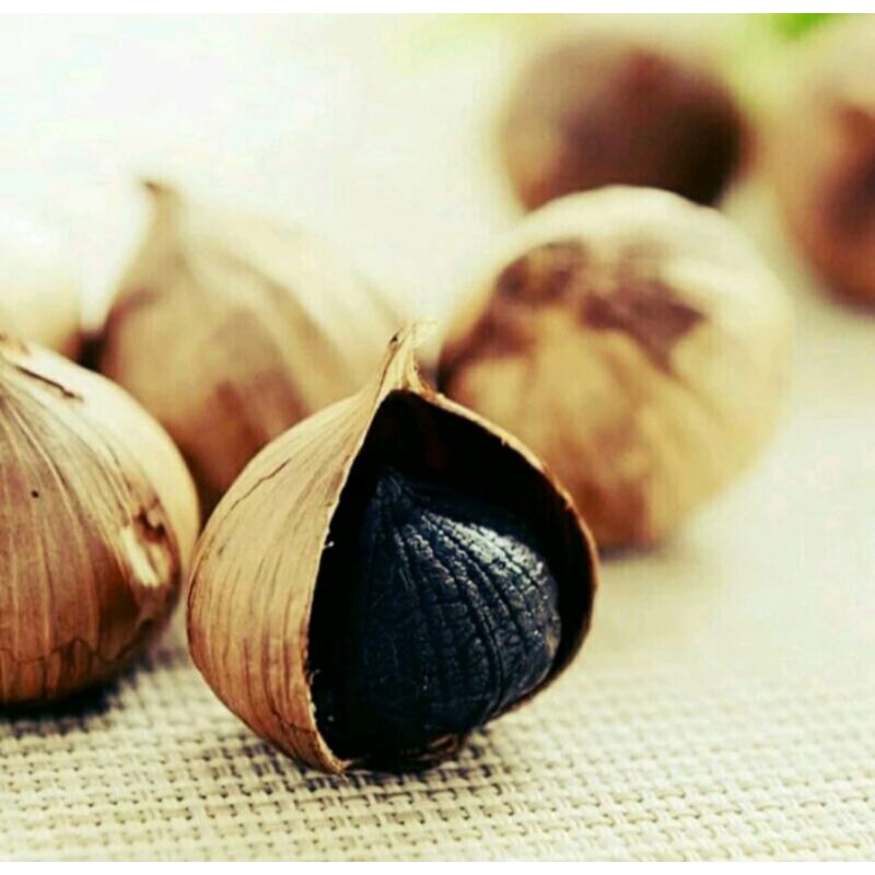 

Bawang Hitam Black Garlic Tanggung